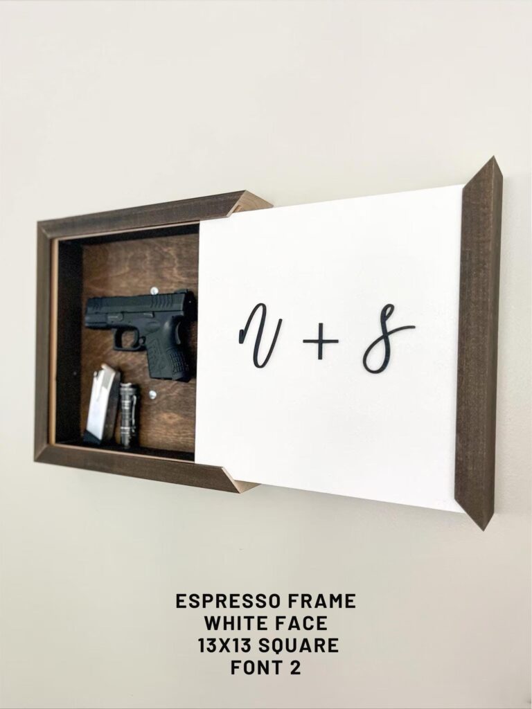 Initials - Hidden Storage Box